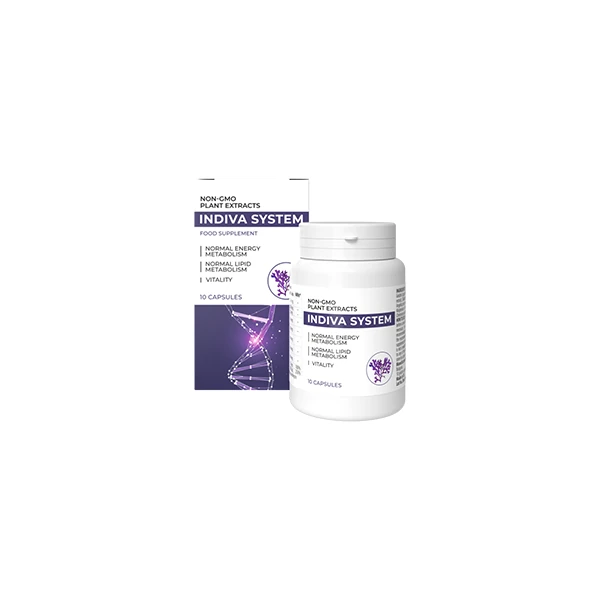 InDiva System — Integratore alimentare, 10 capsule di gelatina da 0,480 g