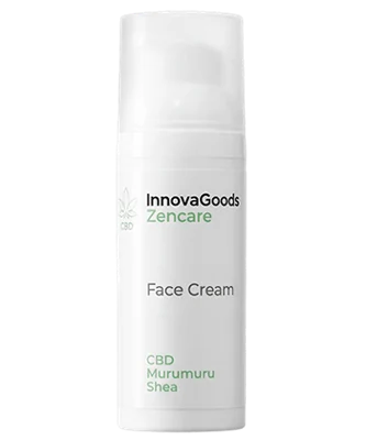 InnovaGoods Zencare — Crema viso CBD · 50 ml