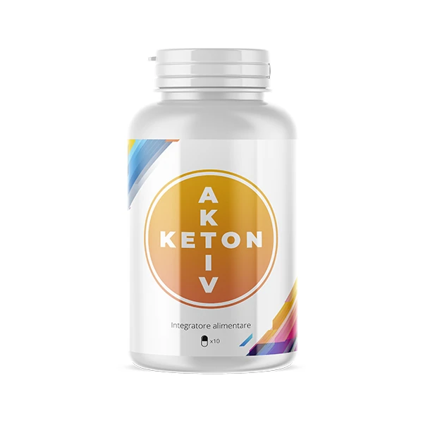 Keton Aktiv — Integratore alimentare, flacone da 10 capsule