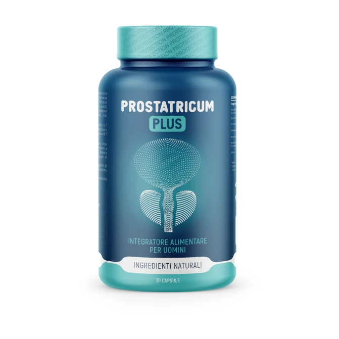 Prostatricum — Versione Plus, flacone da 30 capsule