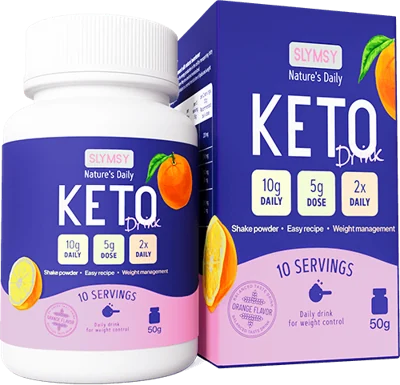 Slymsy Keto Drink — Polvere per bevanda · 50 g · 10 porzioni da 5 g
